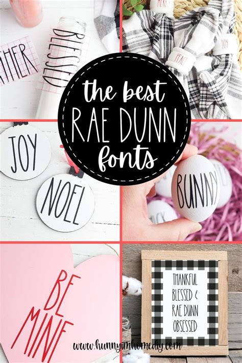 fonts that are similar to rae dunn